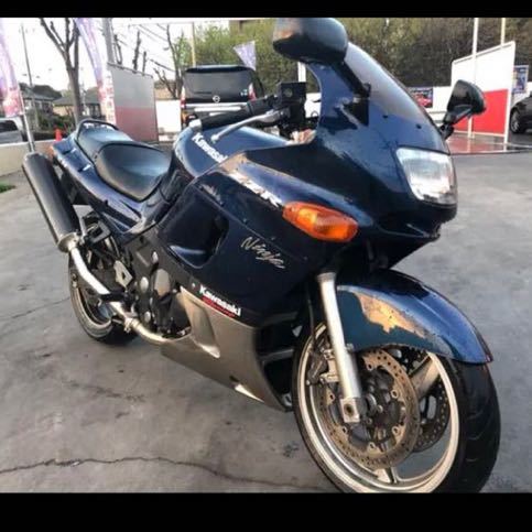 zzr400 スリップオンマフラー アサヒナレーシング湾岸マフラー 