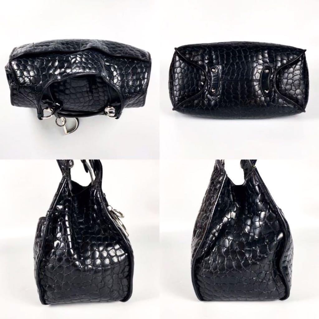 1円【極上美品・高級】□Christian Dior ディオール ハンドバッグ  