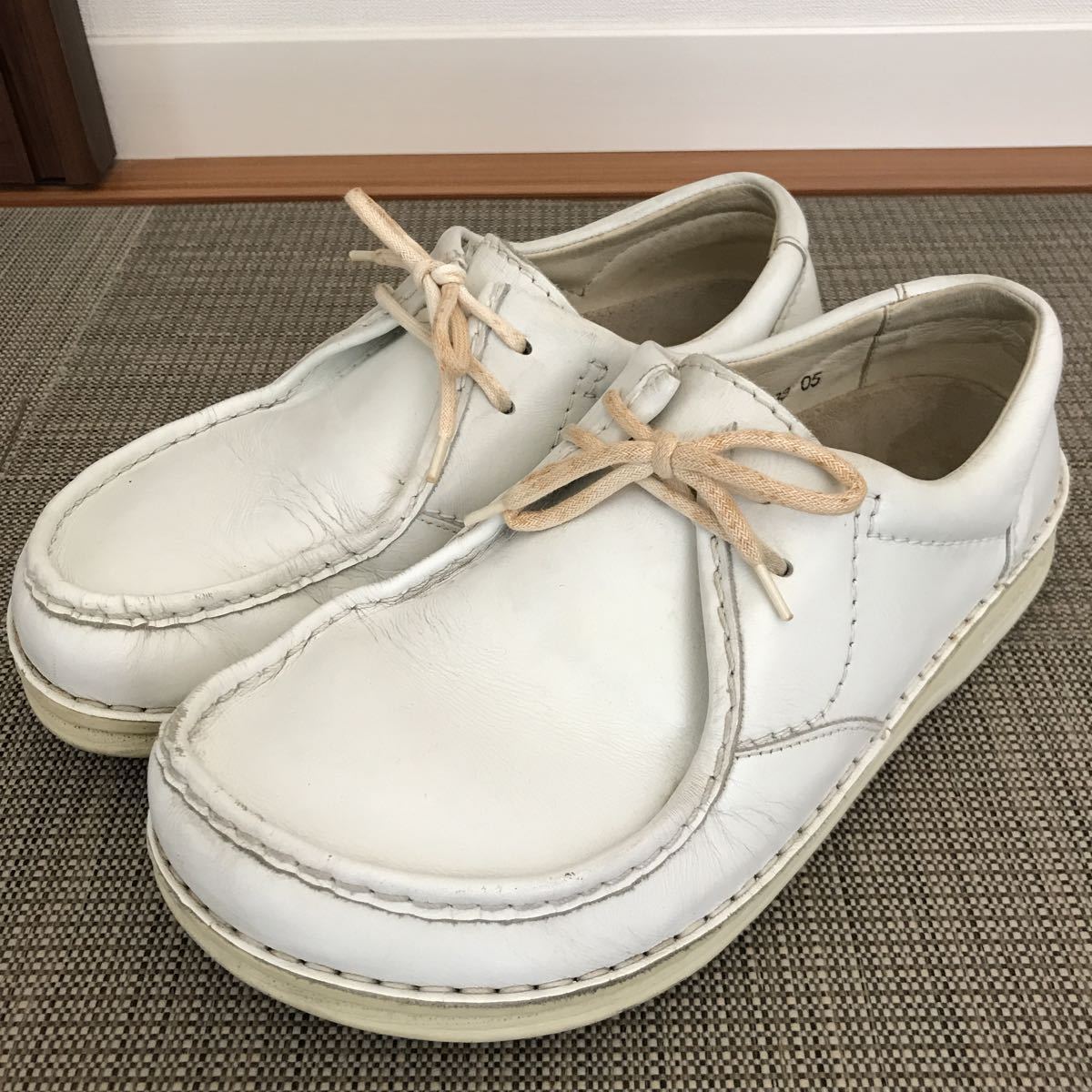 BIRKENSTOCK パサデナ ホワイトレザー 39 ビルケンシュトック