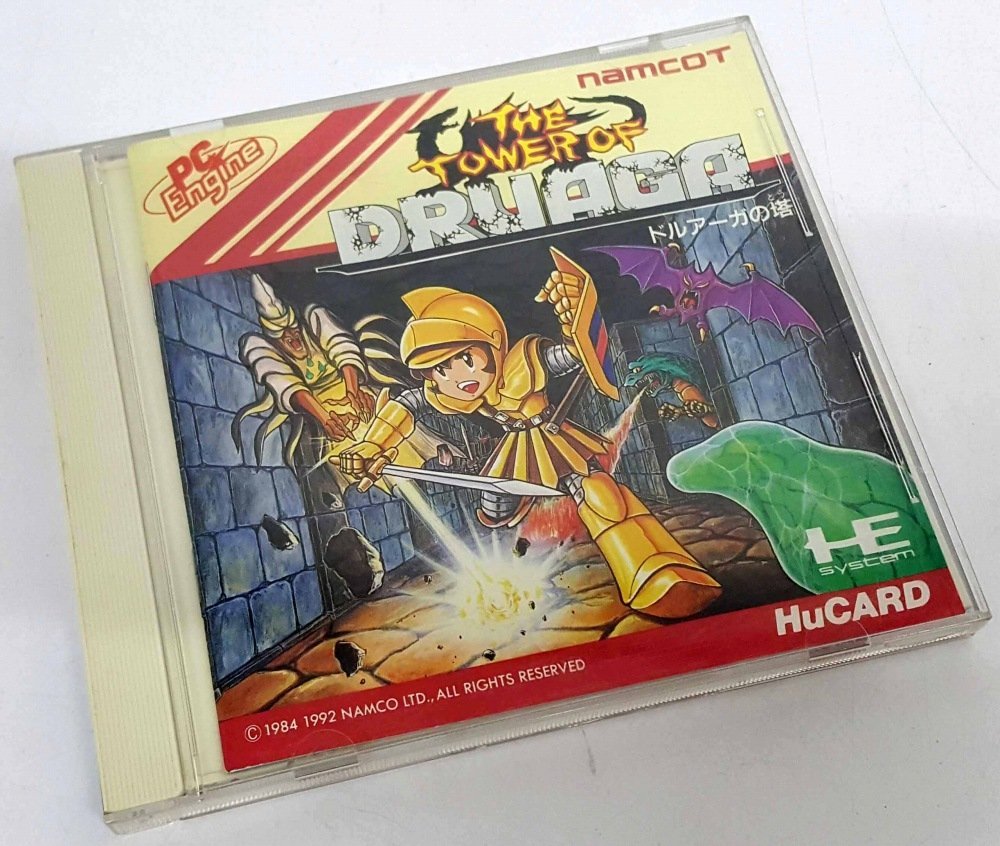 ☆【ジャンク】【中古】PCエンジン ドルアーガの塔 THE TOWER OF 
