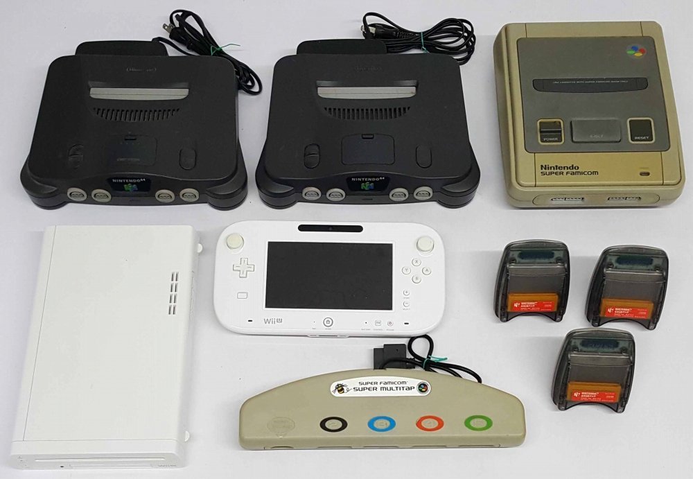 ☆【ジャンク】【中古】Nintedo64 スーパーファミコン WiiU 本体 64GB