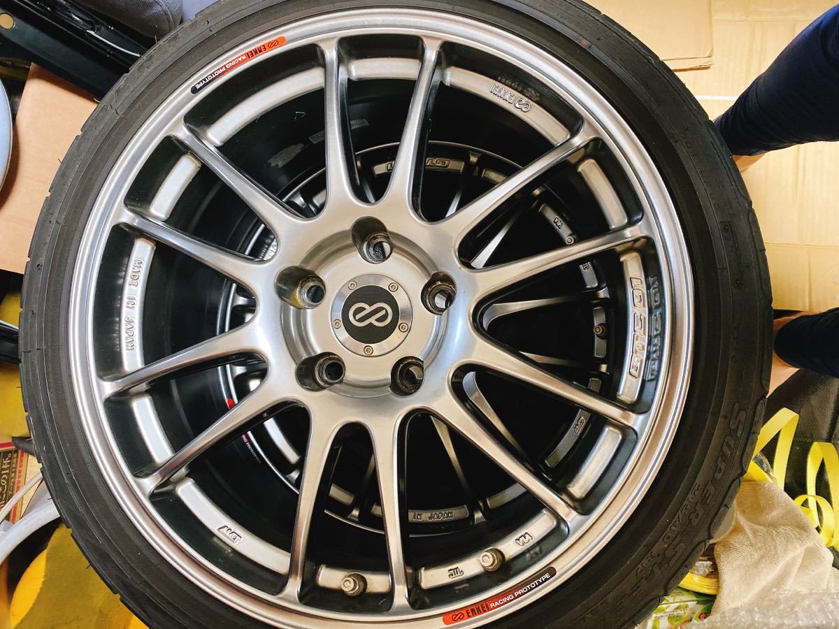 NSX用 17インチ 8j48 18インチ9j40 2本ずつ4本セット エンケイ GTC01