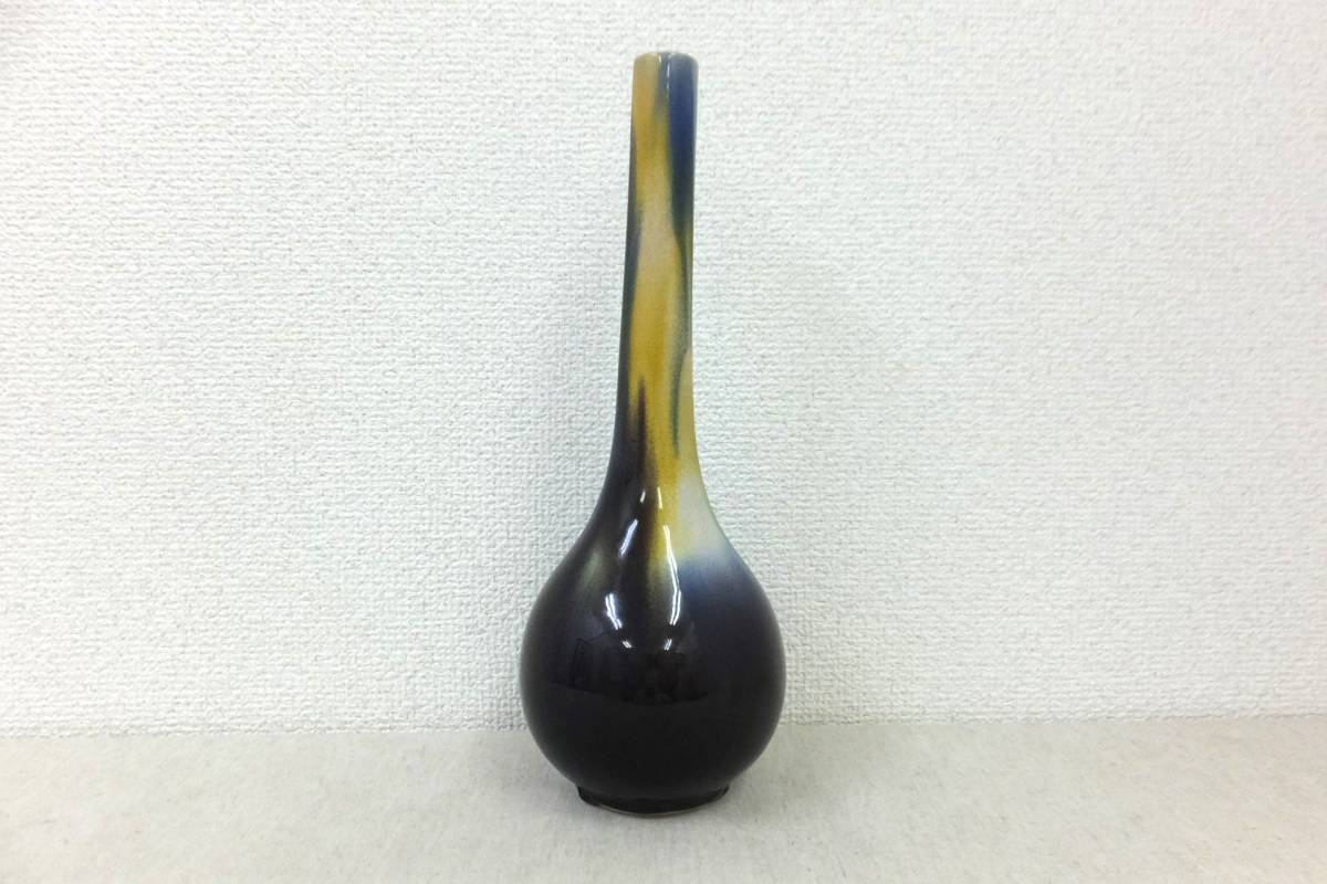 九谷焼 徳田正彦 三代 八十吉 一輪挿し 花瓶(花器、壷)｜売買された 