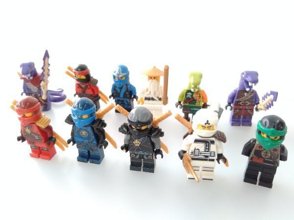 ☆1円～☆LEGO レゴニンジャゴージャンクまとめ売り おまけミニフィグ  