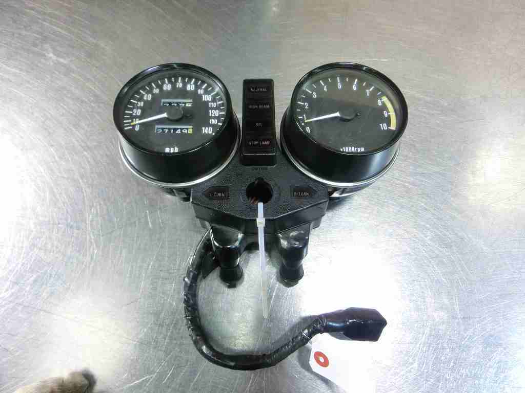 Z750ツイン 純正メーターAssy、、綺麗、マイル表示☆KZ750B、Z750TWIN
