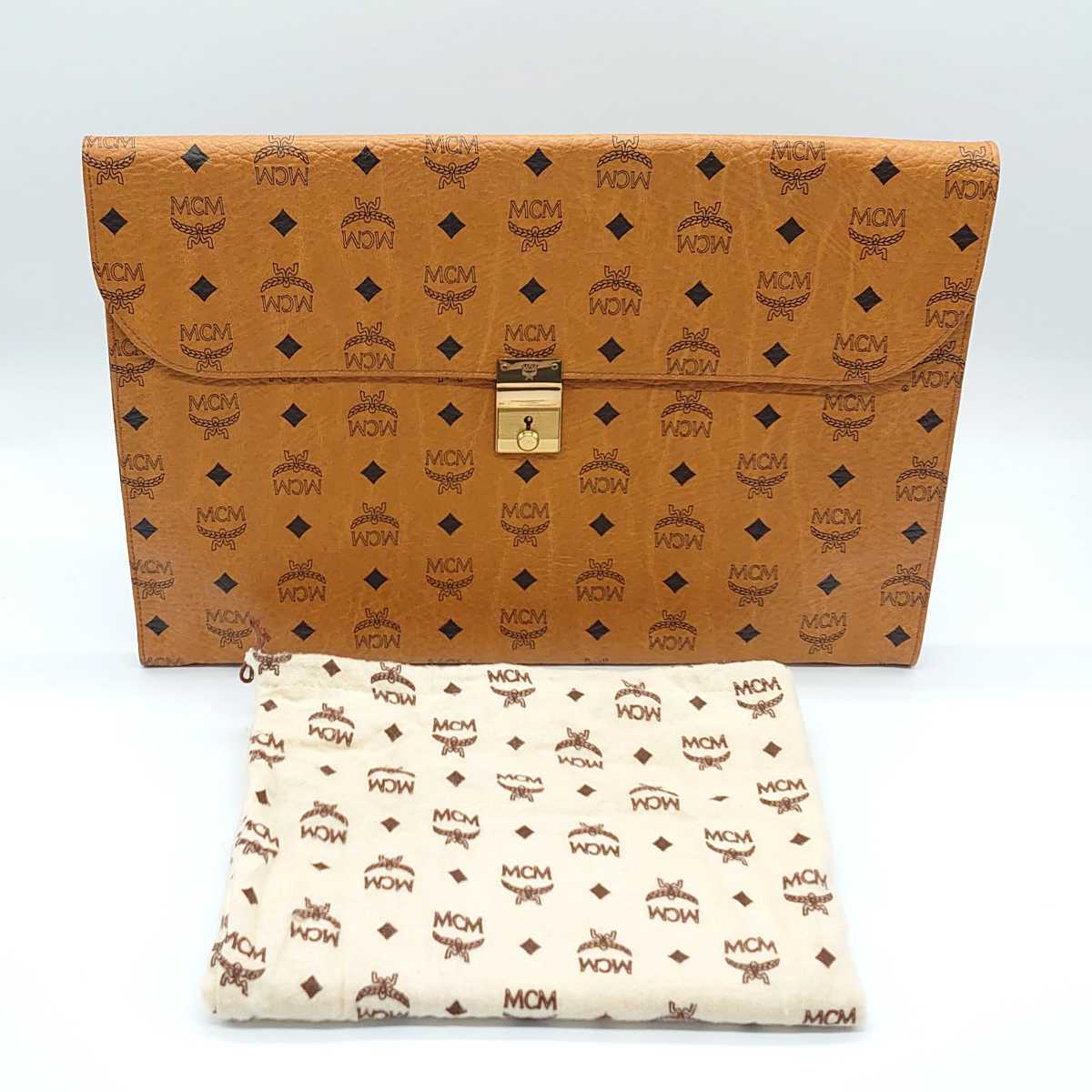MCM クラッチバッグ セカンドバッグ ヴィセトス柄 エムシーエム 在庫 