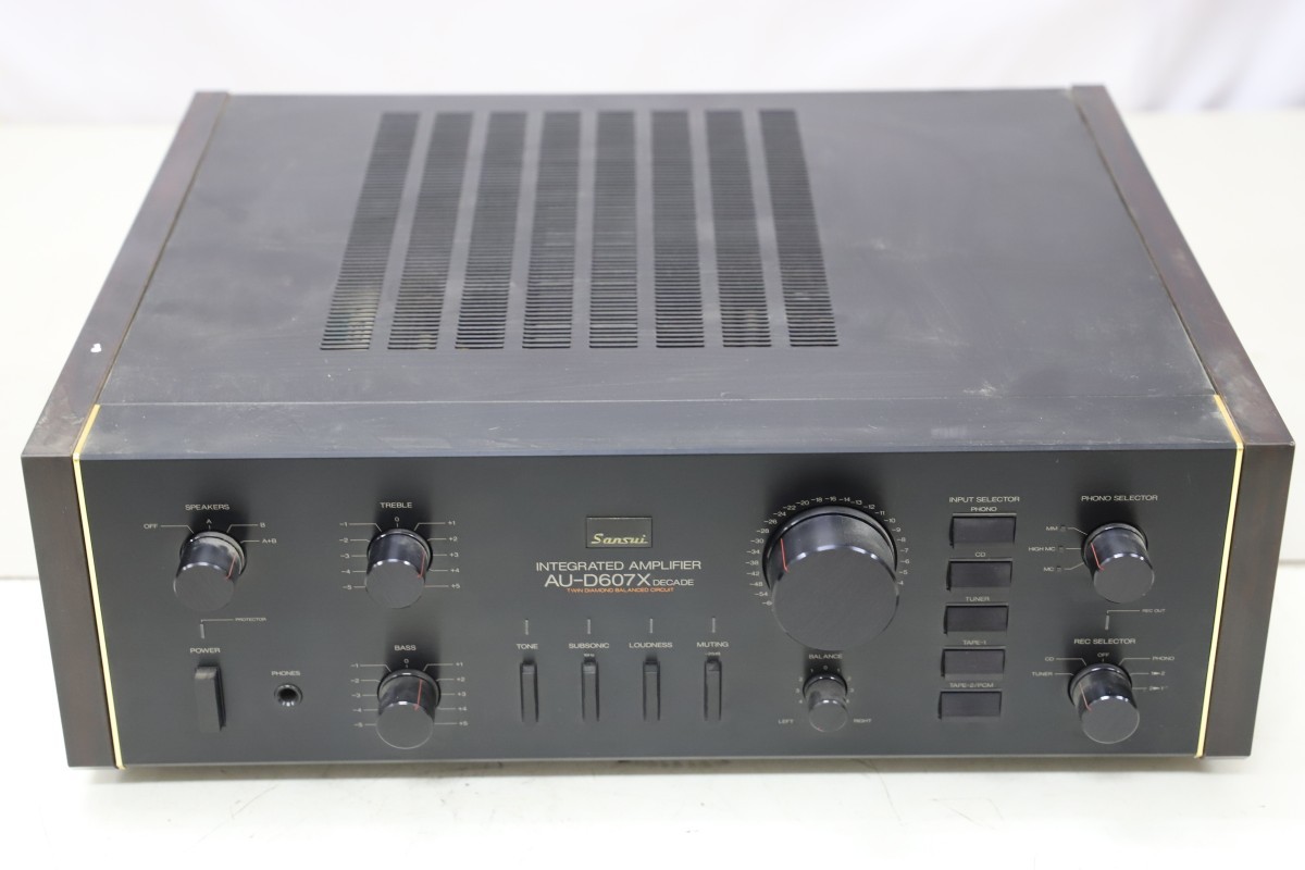 ◇ SANSUI サンズイ 【AU-D607X Decade】 現状品 ◇インテグレーテッド