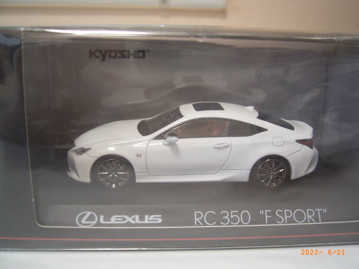 R40621-4　京商　レクサス　RC350　Fスポーツ　1/43