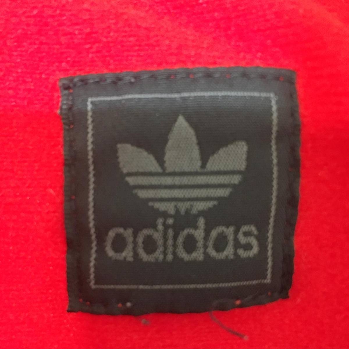 adidas × trimm dich アディダス×トリムディッヒ トラックジャケット ジャージ サイズタグ欠品 レッド×ブラック 店舗受取可 トリムディッヒ ジャージ Trimm x 白 オリジナルス□3本ライン