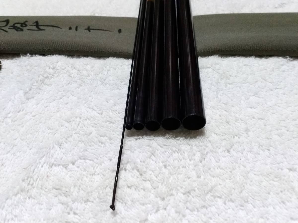 シマノ 朱紋峰 先ぬけ 21尺 超美品？ですが 朱紋峰