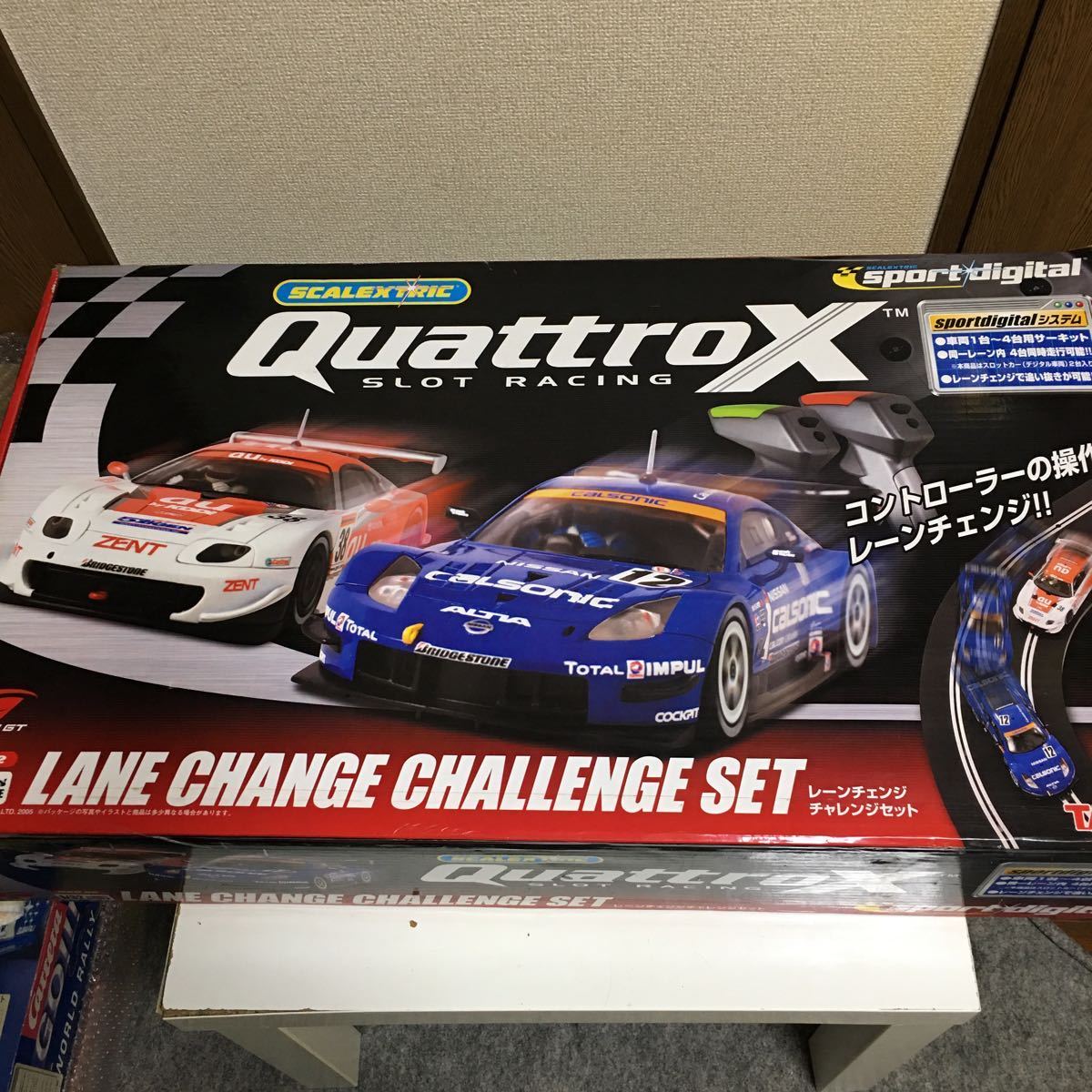 scalextric QUATTROX レ-ンチエンジチャレンジセットプラス セット同等 