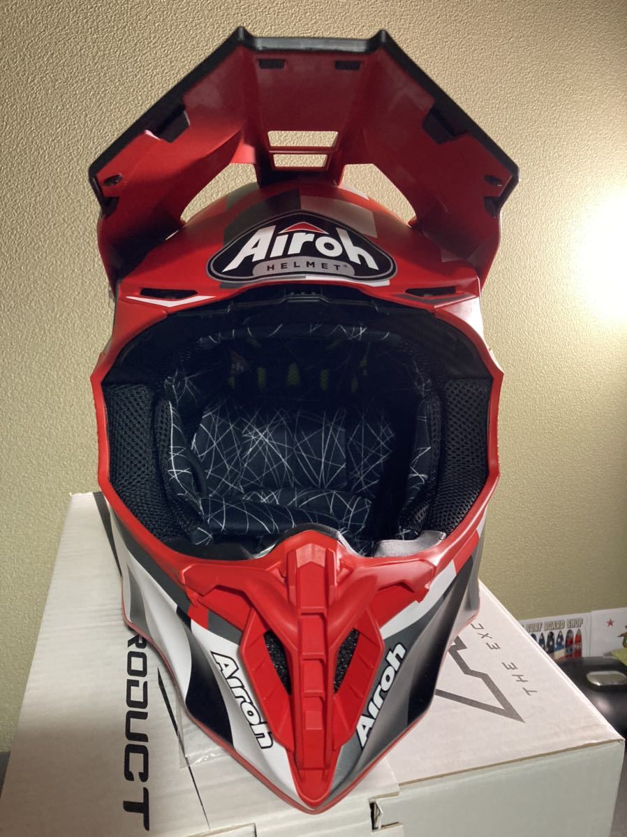 新品 AIROH twist オフロードヘルメット 軽量 XXL モトクロス アイロー  