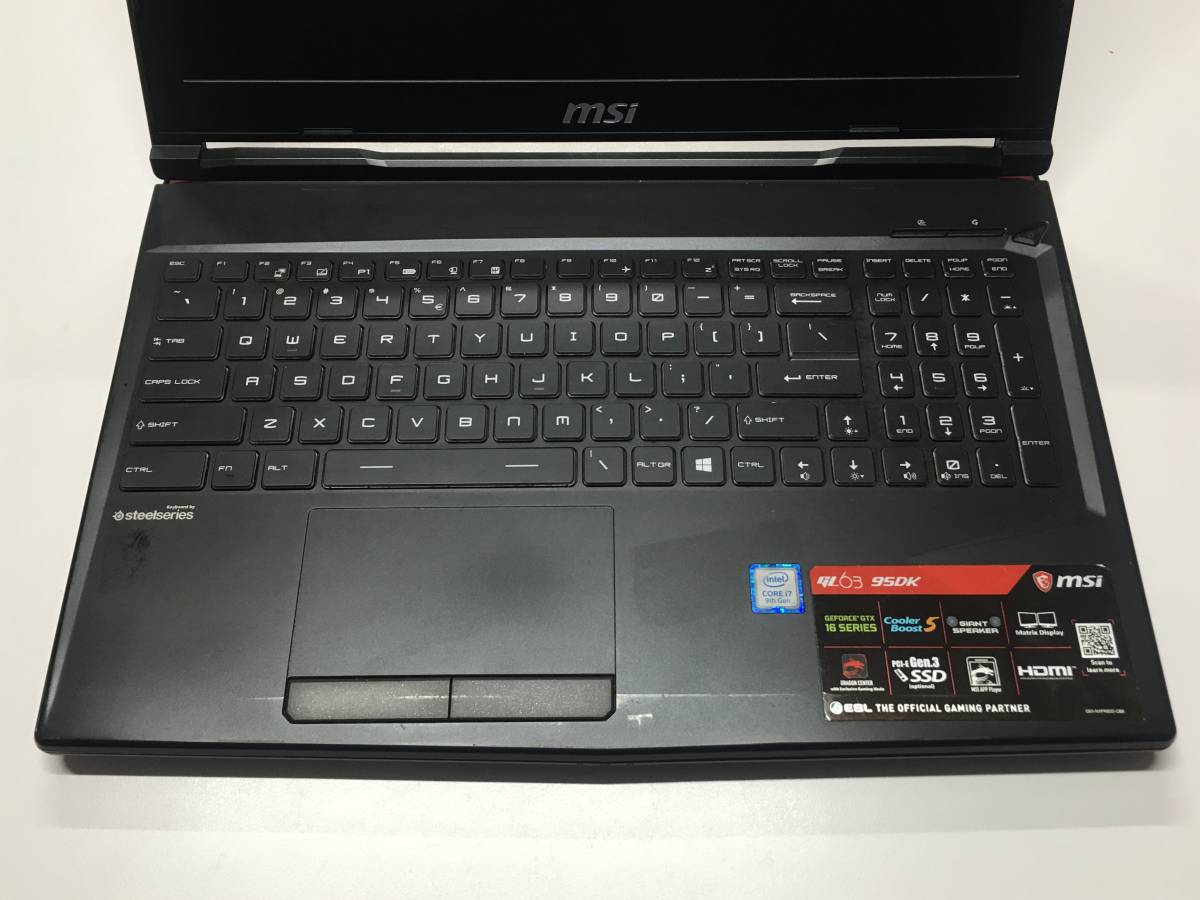 17.3インチ Core i7 搭載 ゲーミングPC ジャンク