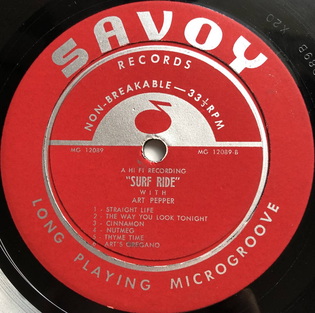 Surf Ride Art - Pepper | Savoy Pepper: by Records Jazz Ride⁄Art