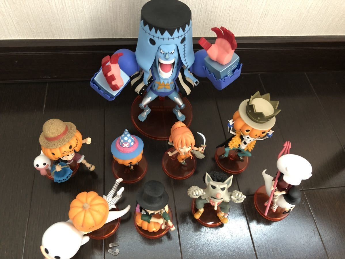 ONE PIECE ハロウィン ワールドコレクタブルフィギュア 7種セット