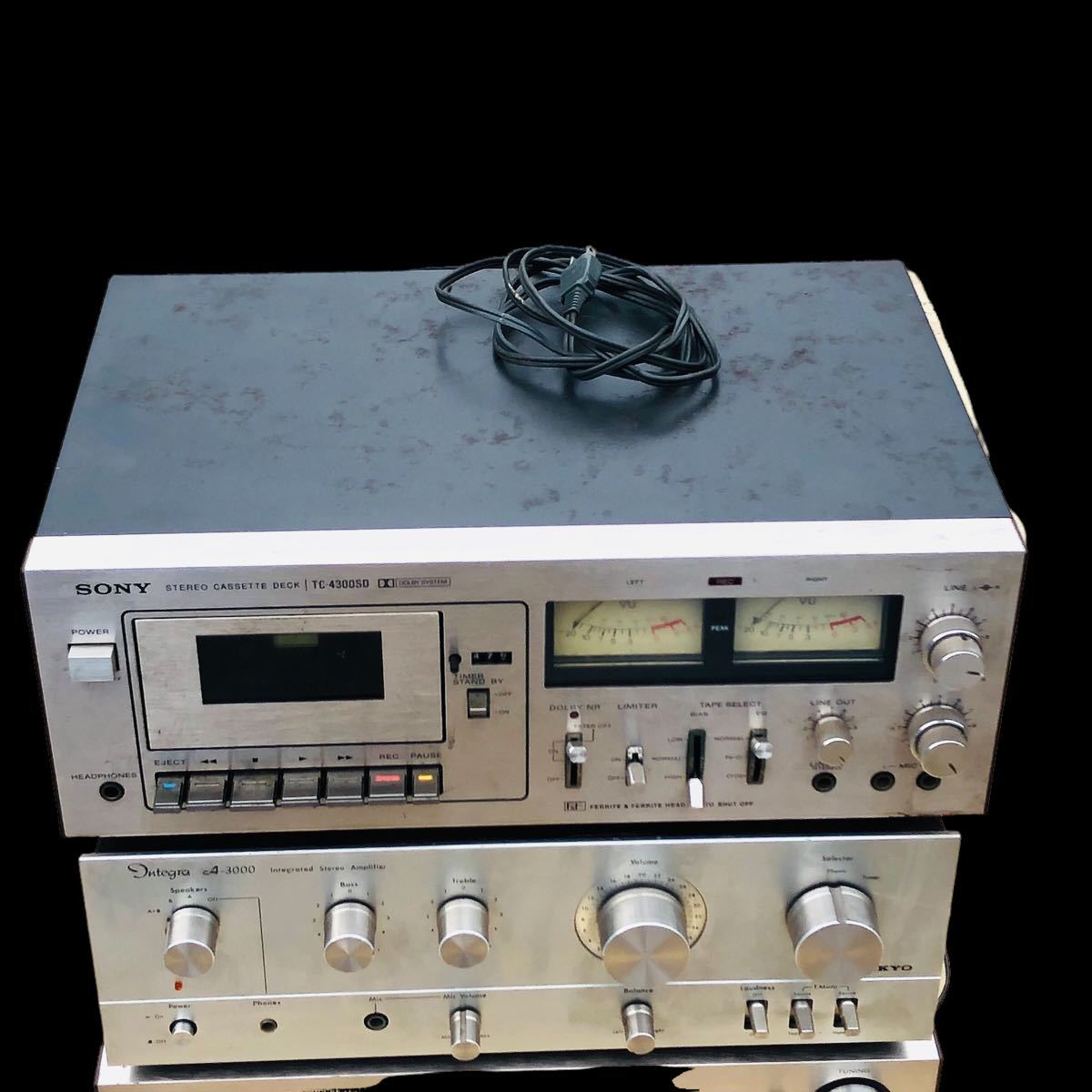 動作確認済みSONY TA-3650 ST-3950 /TC-4300SD//A-3000 ステレオプリメインアンプ FM/AM ステレオチューナー カセットデッキ オーディオ SONY TA-3650 ST-3950 ソニー 動作確認済みSONY ,CT-400M