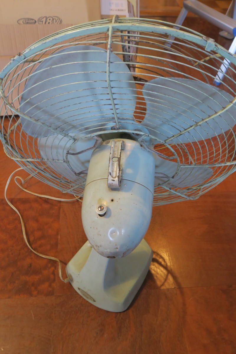 昭和レトロ 扇風機 東芝 - 紫羽根 | アンティーク [Sold 鉄 Yahoo