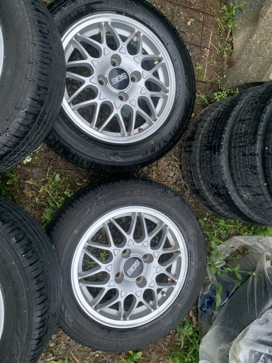 ホンダ純正BBS 純正ホイール 114.3 4穴 15インチ (ラジアルタイヤ 