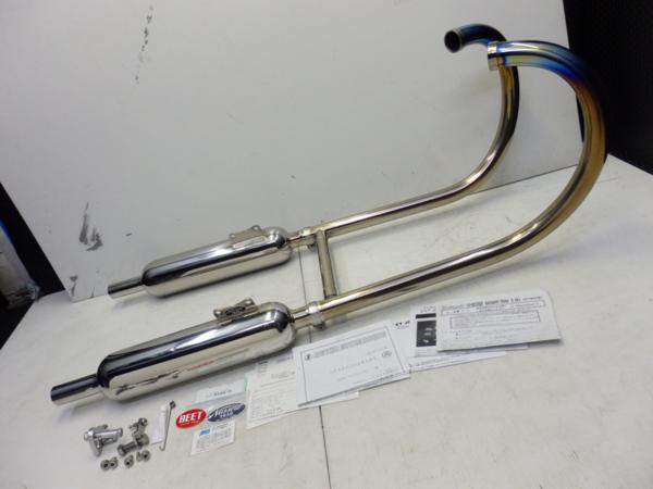 W650 BEET NASSERT TRAD 5 チタン エキパイ マフラー 極上