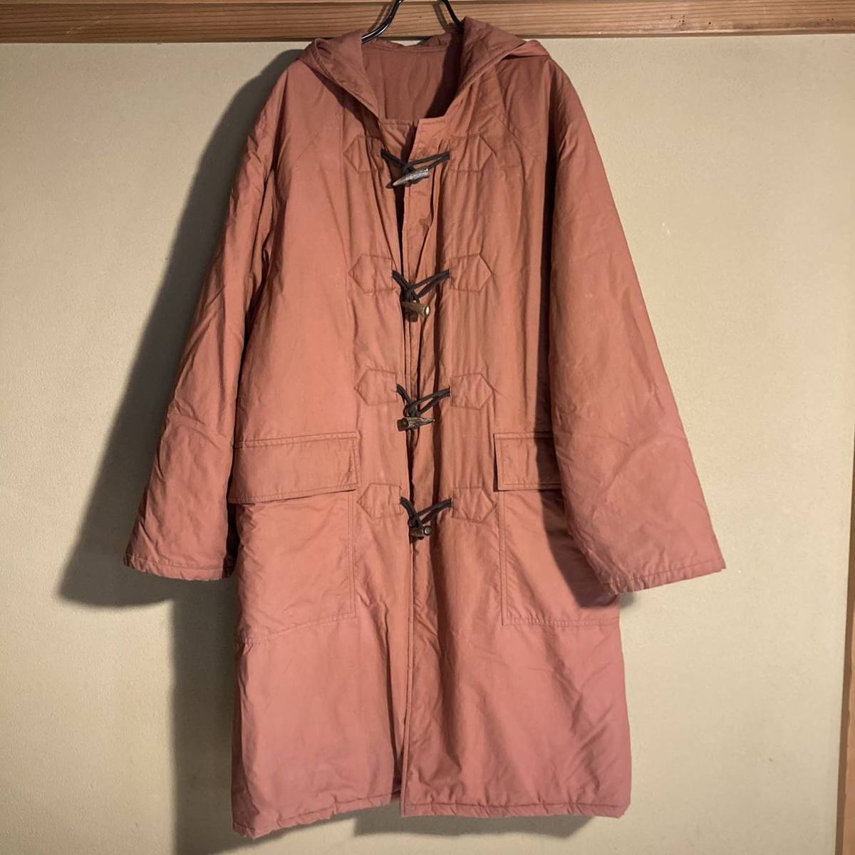 美品 クリスチャンディオールムッシュ 縮絨アルパカ ダッフル ニット