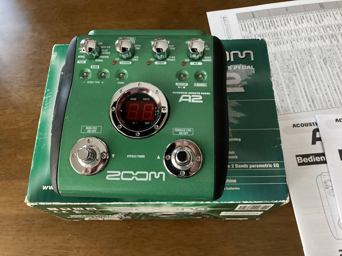 アコースティックエフェクツペダル A2.1u ZOOM A2 公式通販 A2.1u