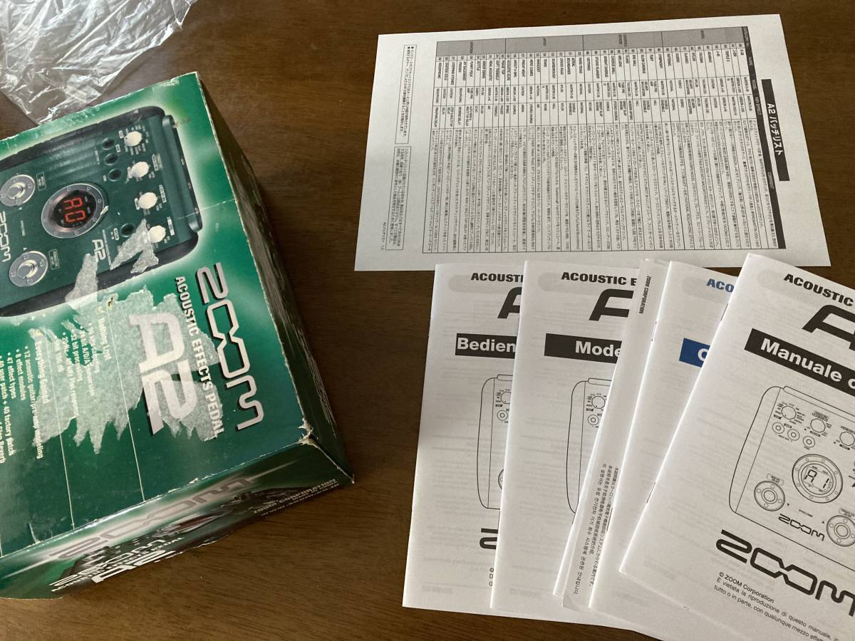 アコースティックエフェクツペダル A2.1u ZOOM A2 公式通販 A2.1u