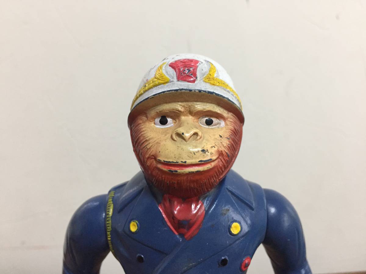 ブルマァク 当時物 猿の軍団 ゲバー 警察署長 ソフビフィギュア 円谷プロ 日本製 レア レトロ ソフビ 売買されたオークション情報 Yahooの商品情報をアーカイブ公開 オークファン Aucfan Com