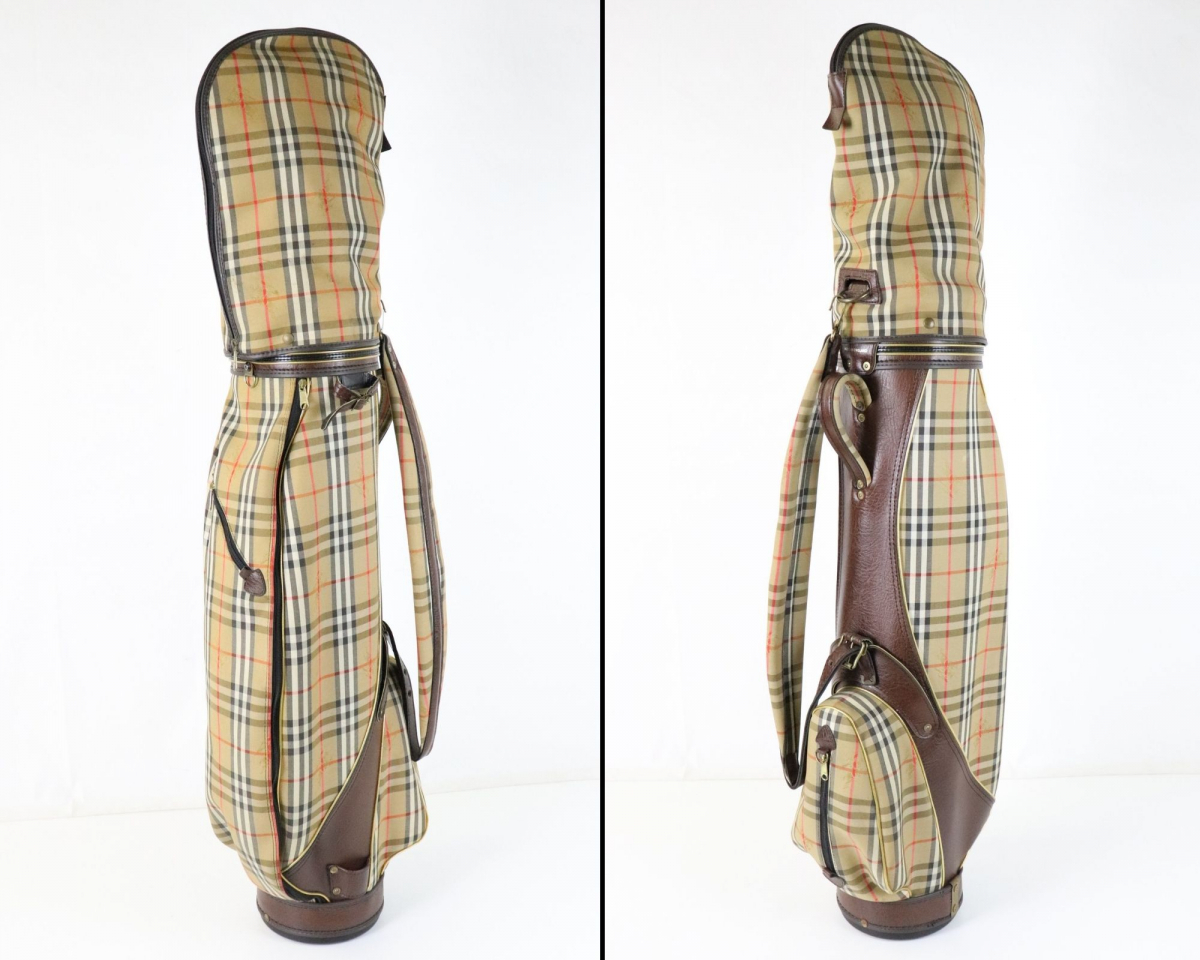 レディース】BURBERRY バーバリー 3分割 キャディバッグ ノバチェック