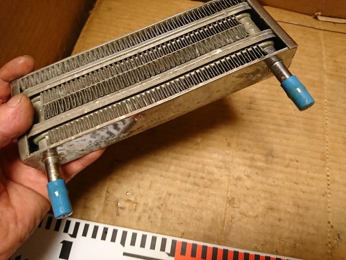 ロックハート オイルクーラー メッキ 当時物 ロックハートオイル 