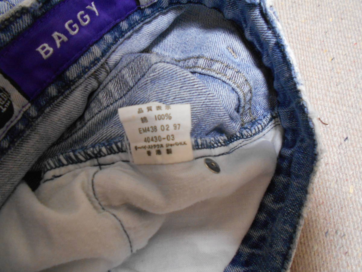 １９９７年製 Levi's SILVERTAB BAGGY SHORTS リーバイス シルバータブ バギー ショーツ ジーンズ短パンHIPHOP RAP REGGAE SKATEBOARD PUNK リーバイス BAGGY シルバータブ SILVER TAB ショッピング