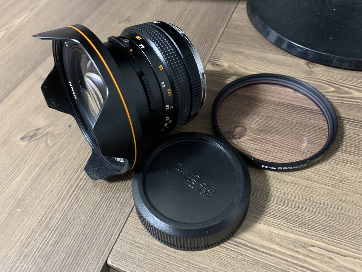 Zenza Bronica ZENZANON-S 40mm 1:4 フイルター・キャップ付 ゼンザ