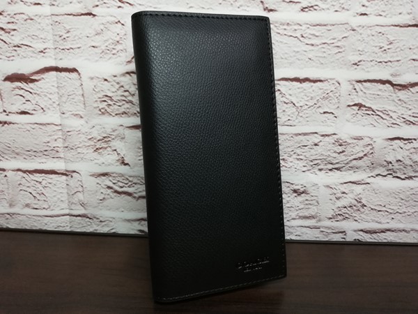 未使用1円スタート】COACHコーチ折り畳み長財布F74978アウトレット型