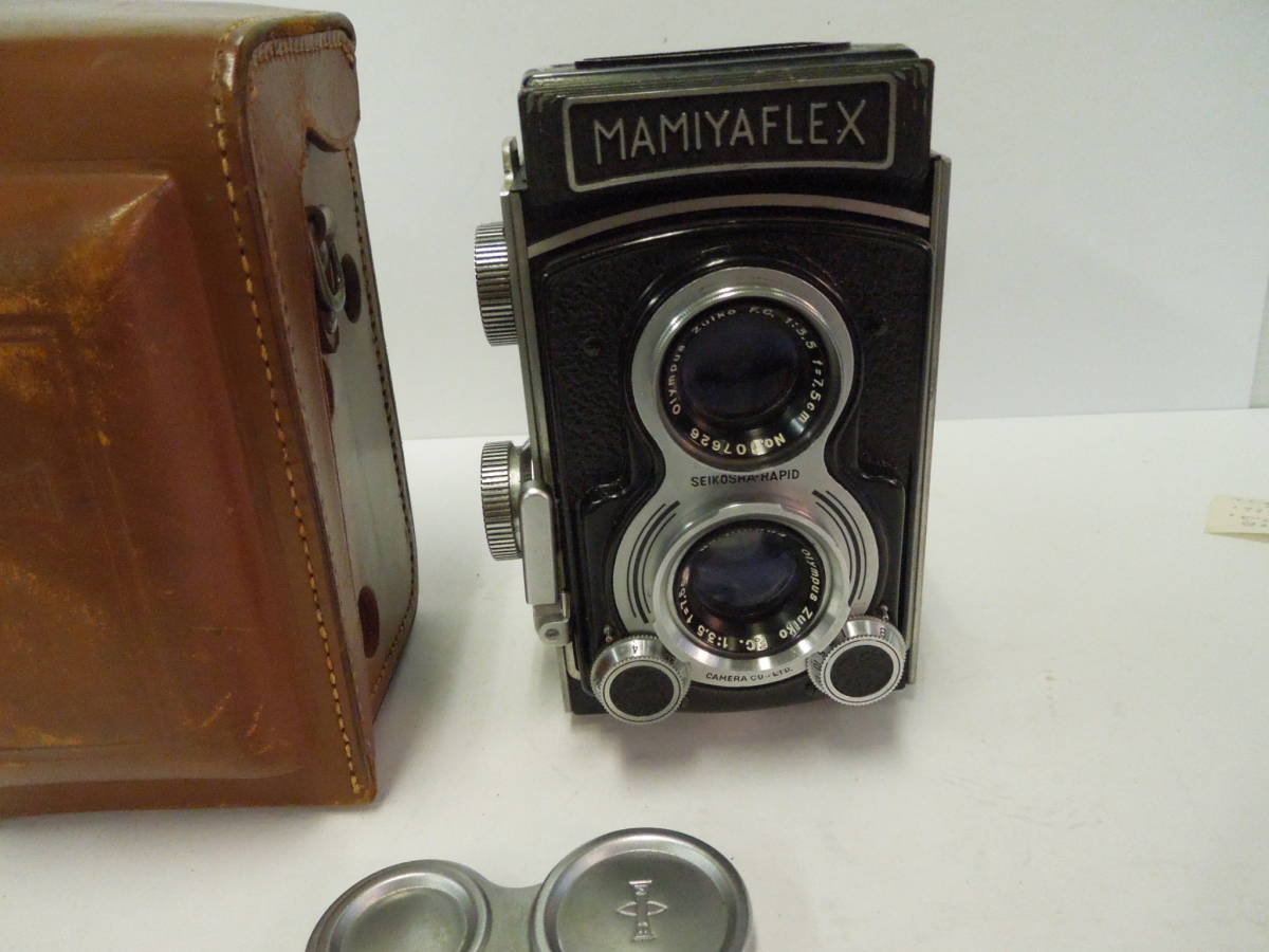 オールドカメラ☆ MAMIYAFLEX ズイコー 7.5㎝ F3.5 MAMIYAFLEX Yahoo!オークション - カメラ 二眼レフカメラ &frasl;