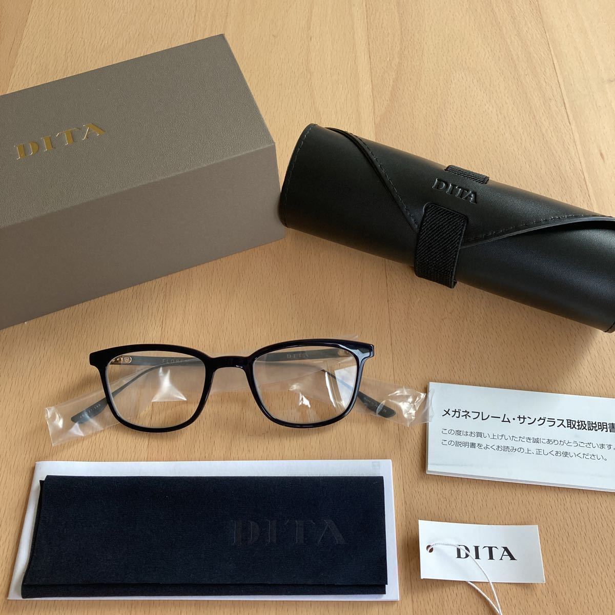 格安，お得 DITA FLOREN ディータ フローレン 定価63 800円 ウェリントンタイプ(セル、プラスチックフレーム)｜売買されたオークション情報、yahooの商品情報をアーカイブ公開 - オークファン セル、プラスチックフレーム