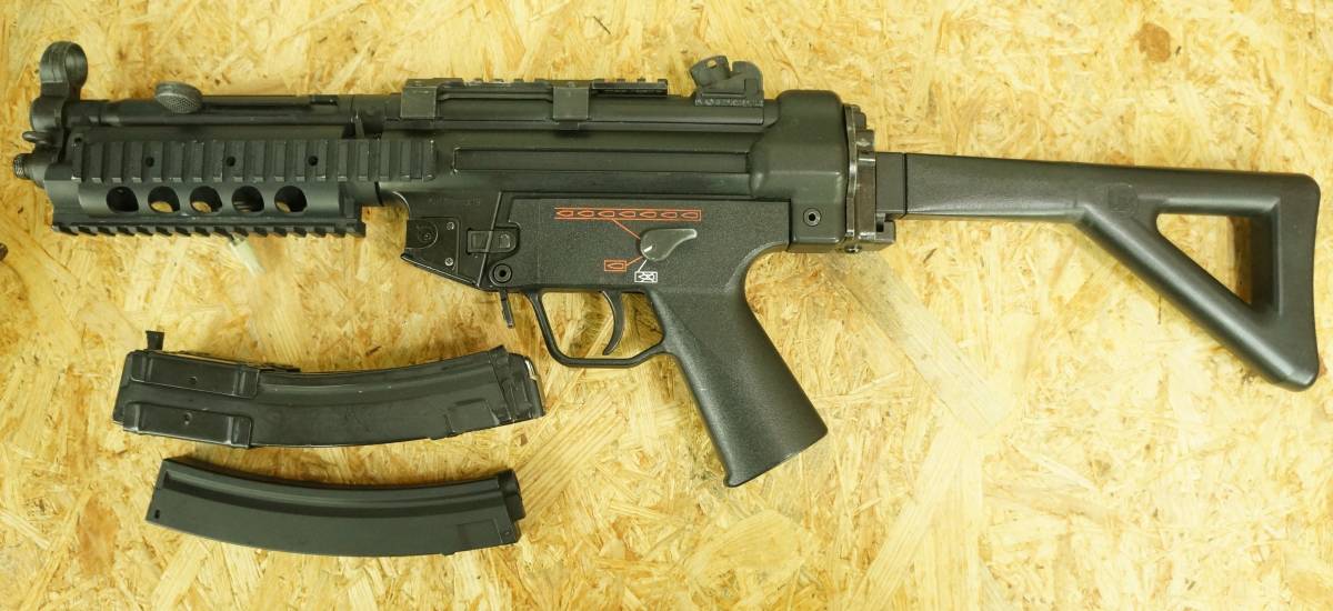 2本セット 東京マルイ MP5 A5/MP5 R.A.S カスタム品 み メカBOX交換品 