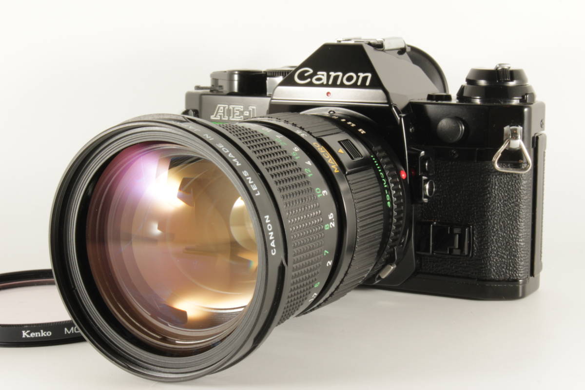 ☆特上品☆ CANON キャノン AE-1 PROGRAM+New FD 35-105mm F3.5 #6335