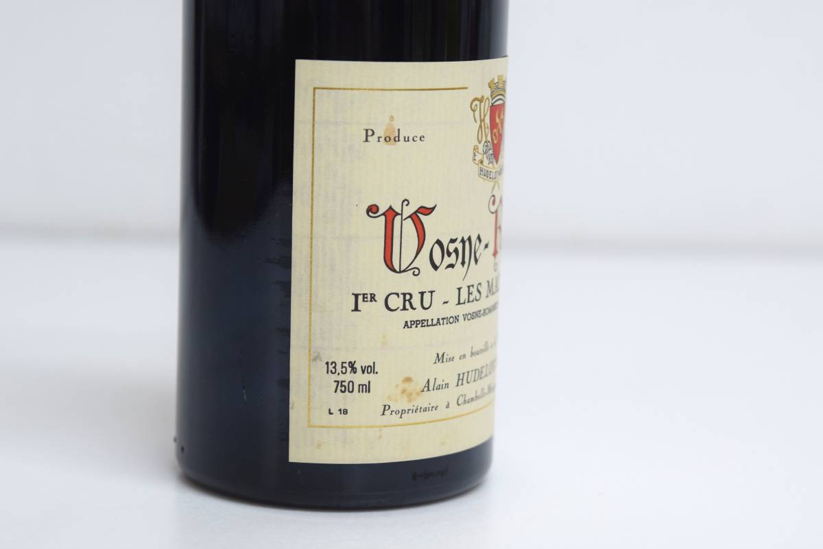 ワイン ヴォーヌ・ロマネ レ・マルコンソール 1996 未開栓 ヴォーヌ・ロマネ 750ml 未開栓 Sceur b025 ヴォーヌ □ 未開栓 Vosne