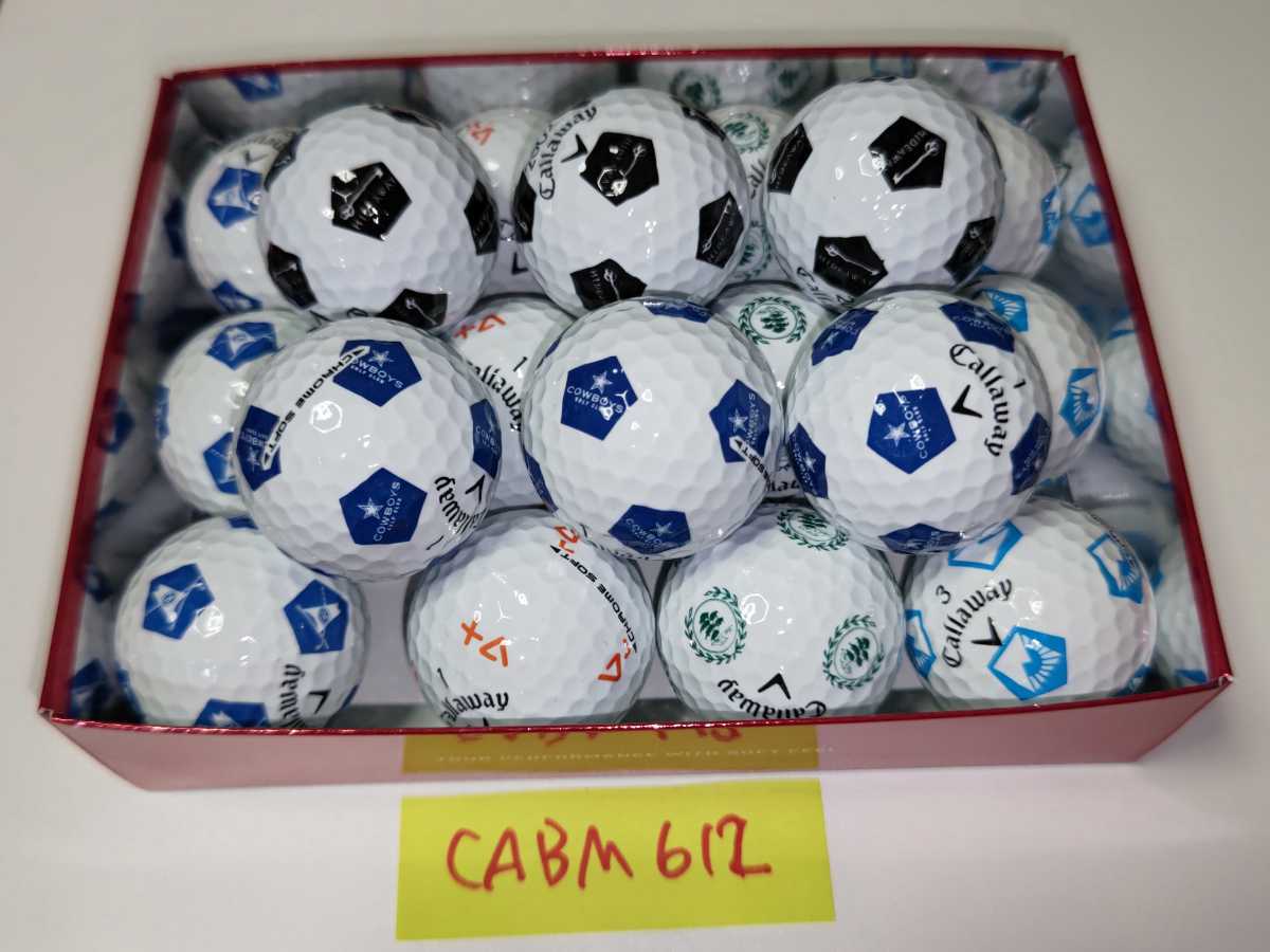 新作，HOT キャロウェイ クロムソフト トゥルービス特注18球アソート612(2ダース)｜売買されたオークション情報、yahooの商品情報をアーカイブ公開 - オークファン ボール