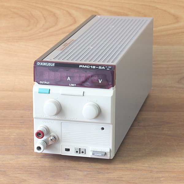 KIKUSUI/菊水 PMC18-5A 直流安定化電源 18V/5A DC POWERSUPPLY(電材