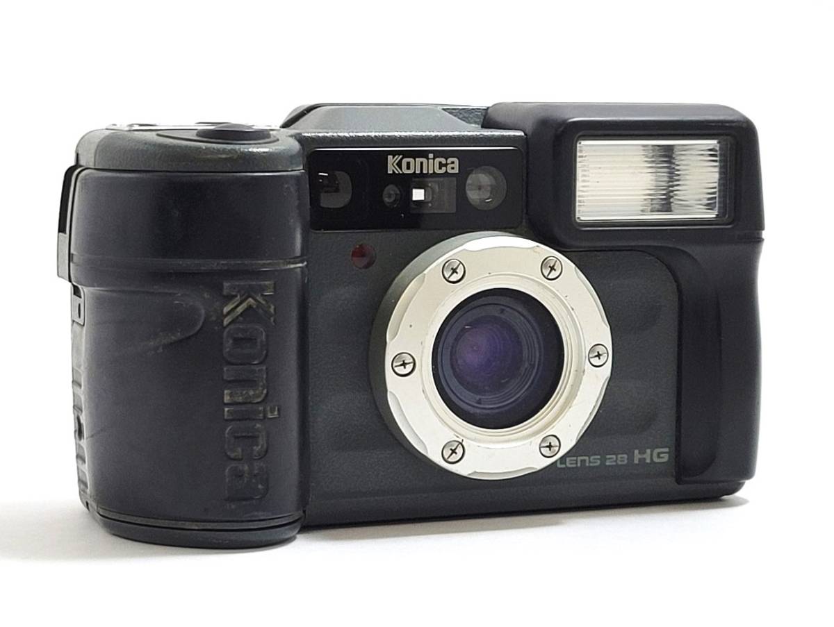 Konica/コニカ 現場監督 LENS 28 HG フィルムカメラ 防塵 防砂 耐