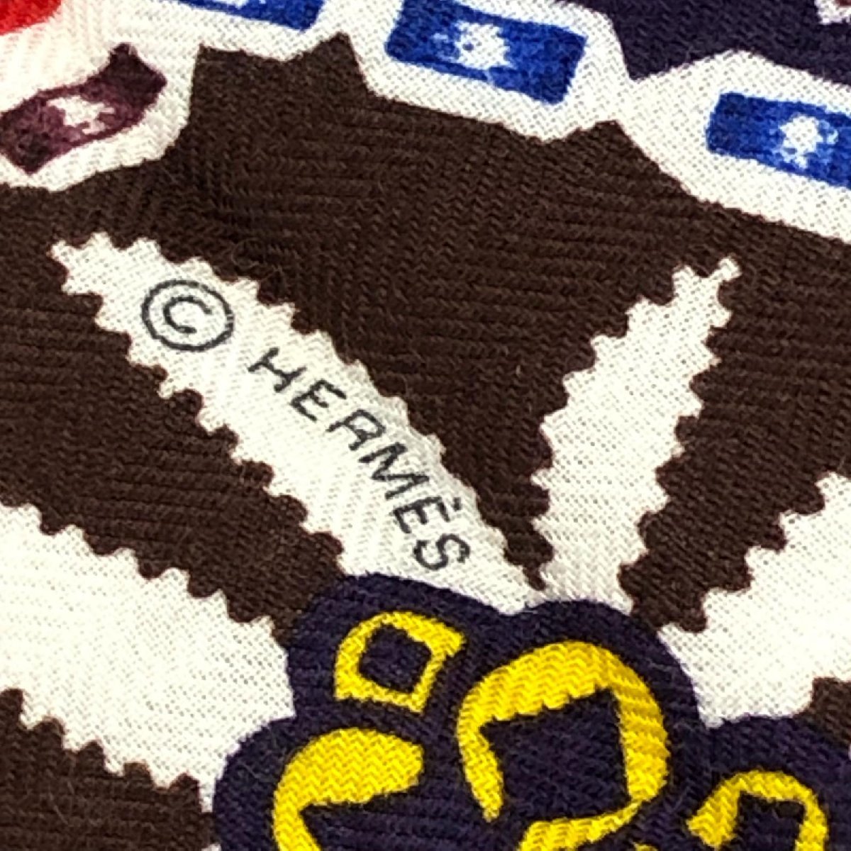 1円 HERMES エルメス カレ140 カレジェアン スカーフ En Attendant 