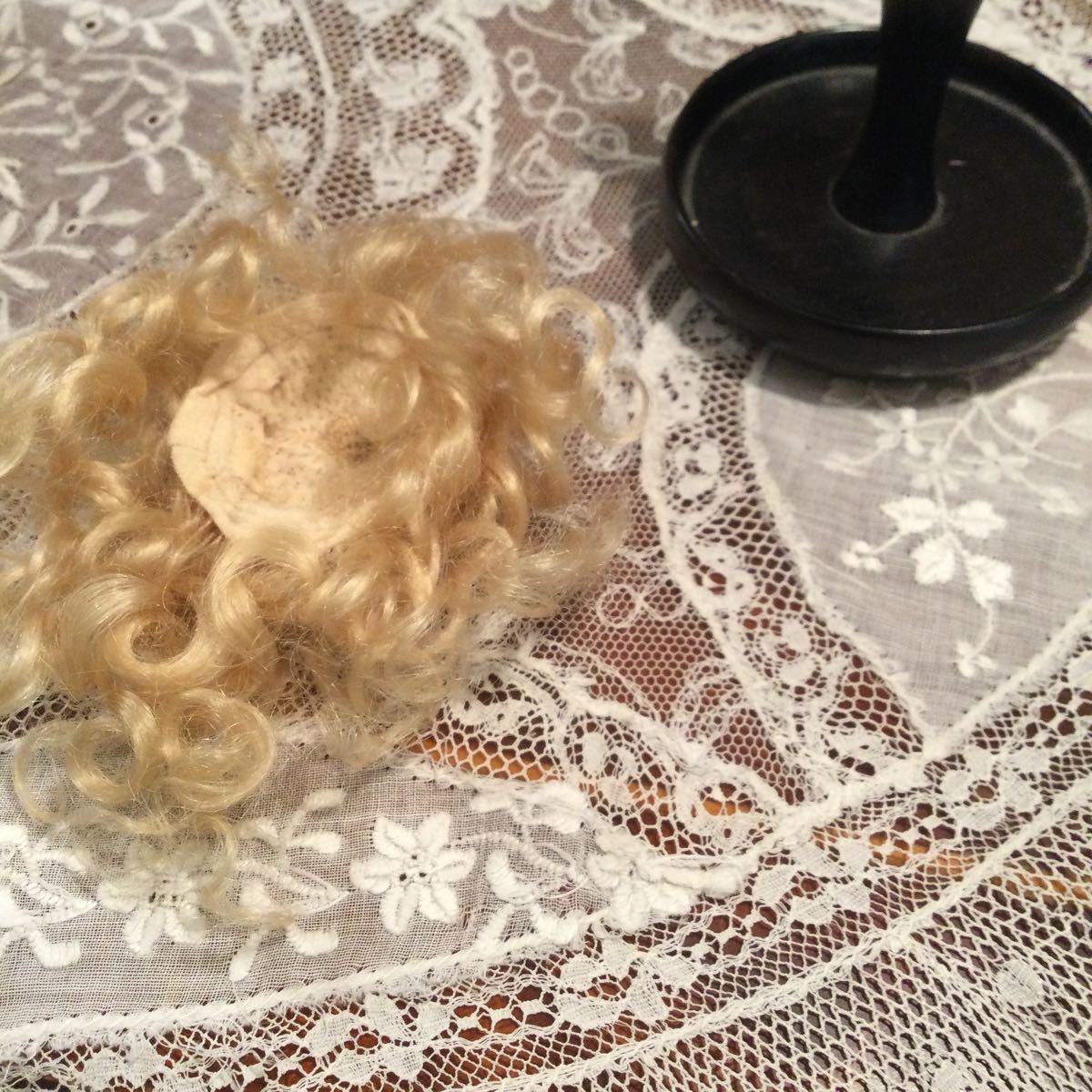 ビスクドール用モヘアウィッグ(10〜11)ブロンド FB14号用 - メルカリ