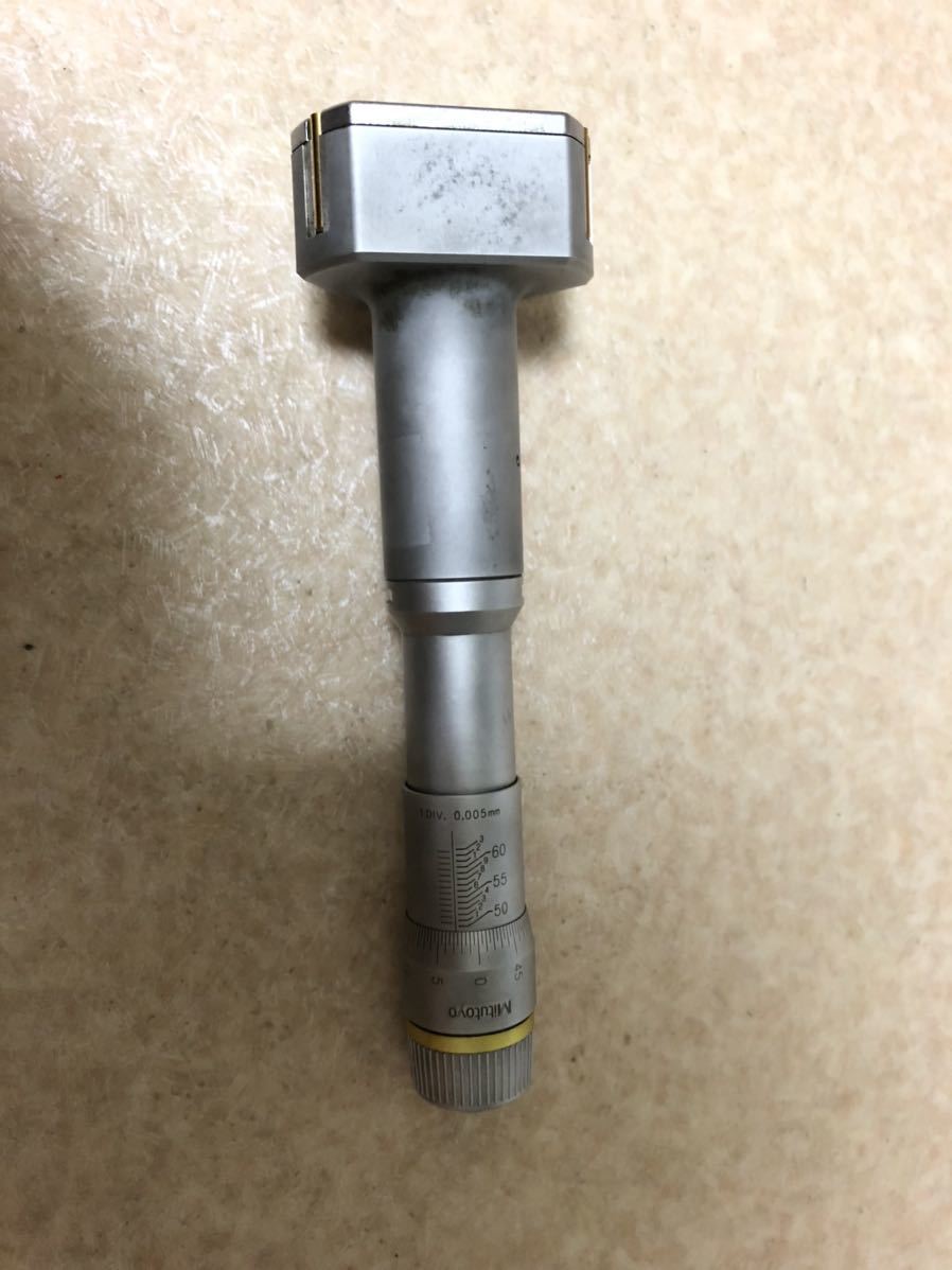 Mitutoyo ミツトヨ ホールテスト 3点式内側マイクロメータ 50ー63mm
