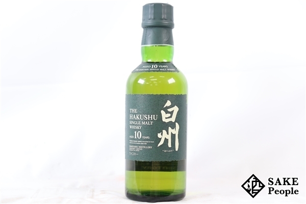 人気，人気セール】 ◇1円～ 白州 10年 シングルモルト 180ml 40 