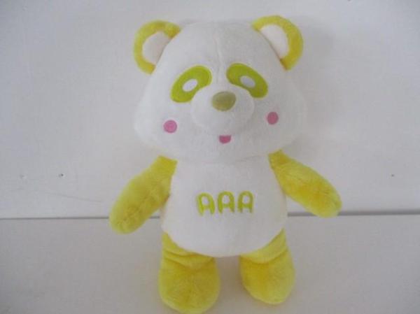 AAA 日高光啓 え～パンダ BIG ぬいぐるみ 黄