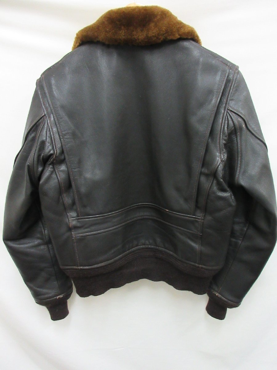 1000円～ バズリクソンズ BUZZ RICKSON'S G-1 ゴートスキン レザーフライトジャケット BR80096 サイズ36 バズリクソンズ RICKSON'S BUZZ TYPE L-2 BR11130