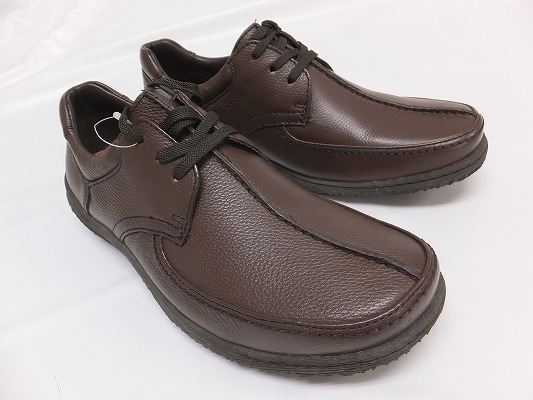 KK340 マドラス 新品 濃茶ソフト牛革クラークスTYPEシューズ