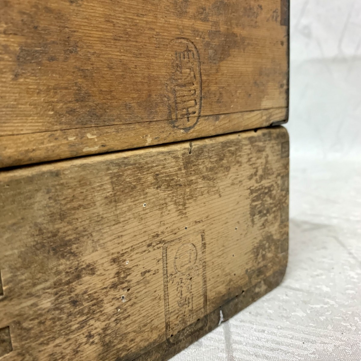 穀用一斗＋桝4個セット】 一斗枡 一斗升 雑穀枡 木製 鉄枠 木樽 木桶 