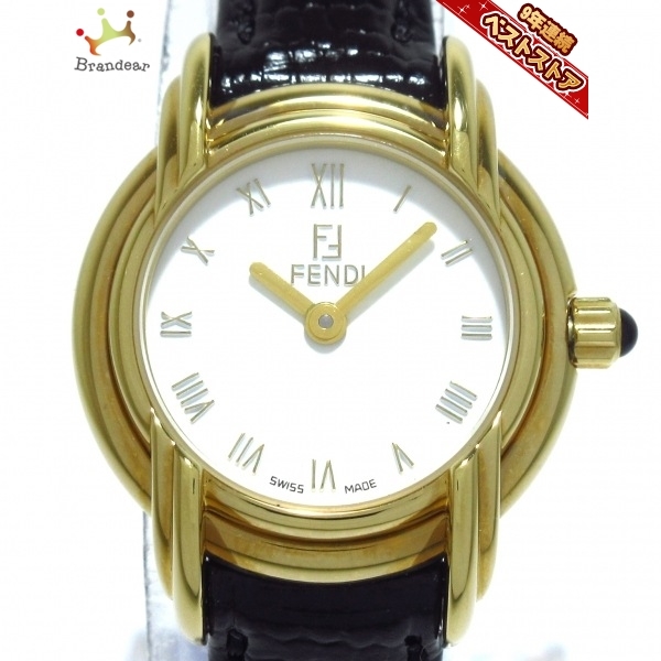 腕時計 FENDI フェンディ レディース - 白 330L FENDI(フェンディ