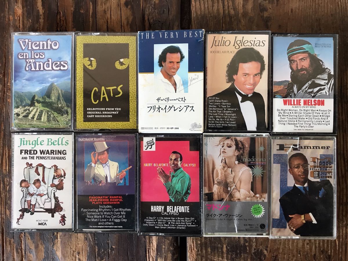 洋楽 カセットテープ まとめて 40本 輸入盤 日本盤 直輸入洋楽カセット